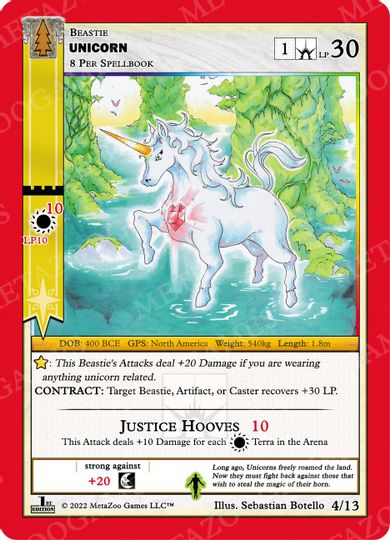 Unicorn [Cryptid Nation: Wilderness First Edition Release Event Deck]