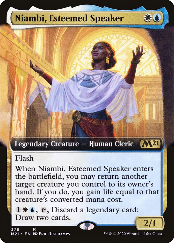 Niambi, Esteemed Speaker (Extended) [Core Set 2021]