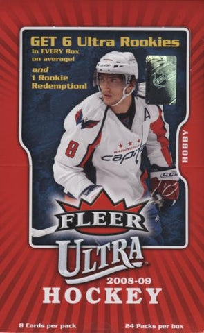 2008 FLEER ULTRA HOCKEY HOBBY BOX