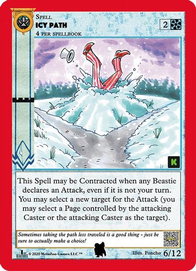 Icy Path (Kickstarter Edition) [Alpha Iceman Starter Deck]