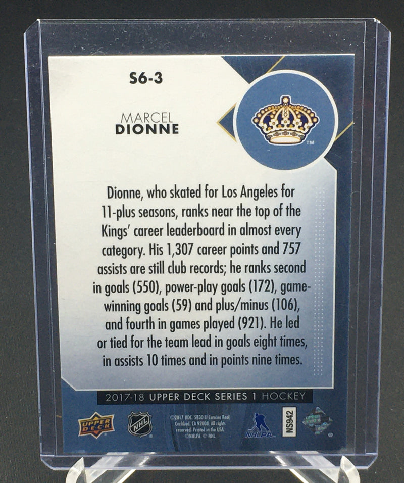 2017 UPPER DECK SERIES ONE - THE SECOND SIX - M. DIONNE -