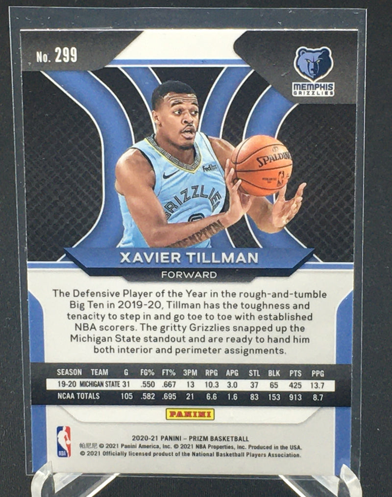 2020 PANINI PRIZM - X. TILLMAN -