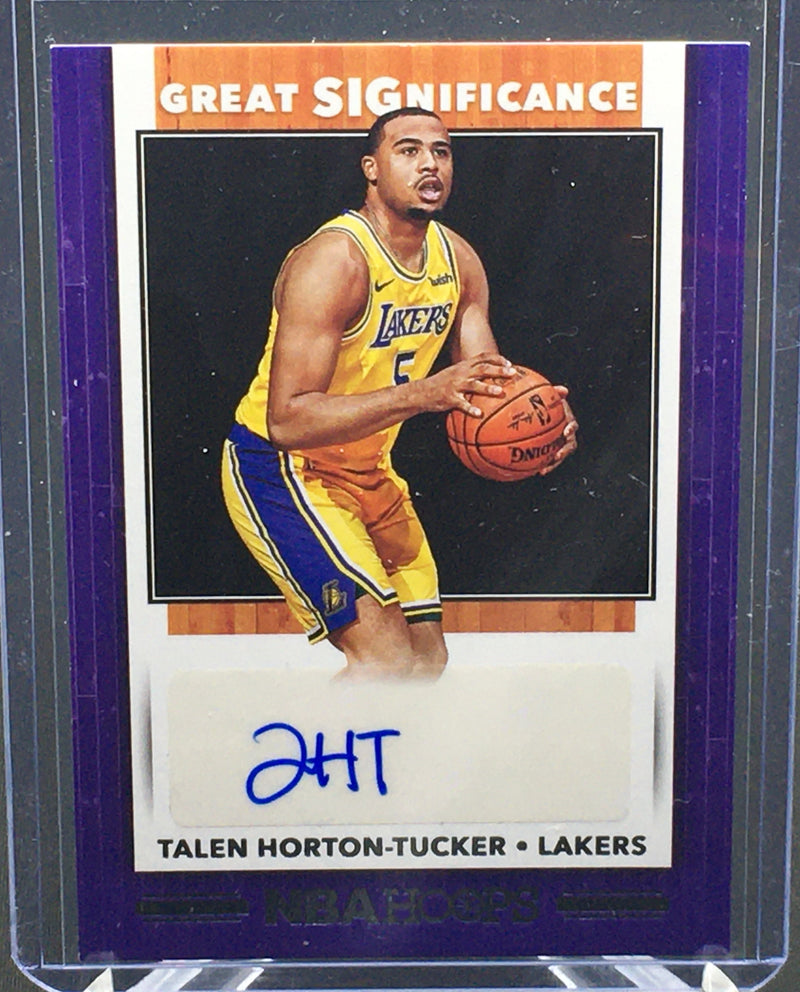 2019 PANINI HOOPS - T. TUCKER -