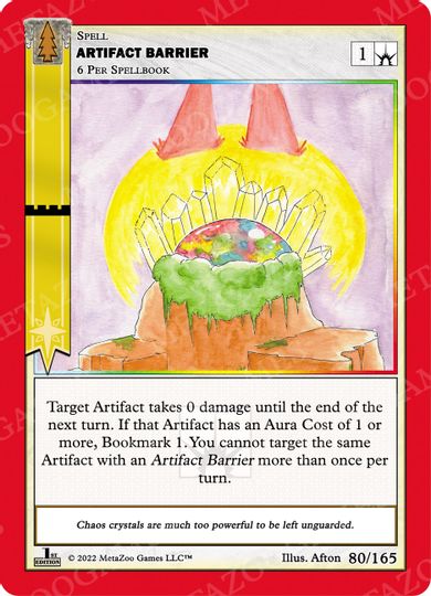 Artifact Barrier [Cryptid Nation: Wilderness]