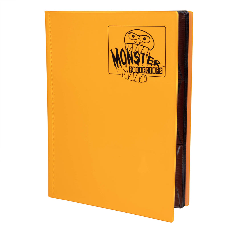 MONSTER 9-POCKET STANDARD SIZE MATTE PORTFOLIO BINDER