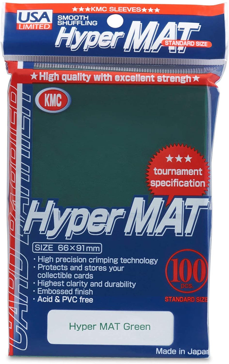 KMC STANDARD SIZE HYPER MAT SLEEVES 100 PACK