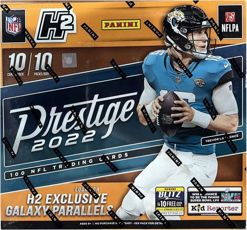 2022 PANINI PRESTIGE FOOTBALL FAT PACK BOX Panini