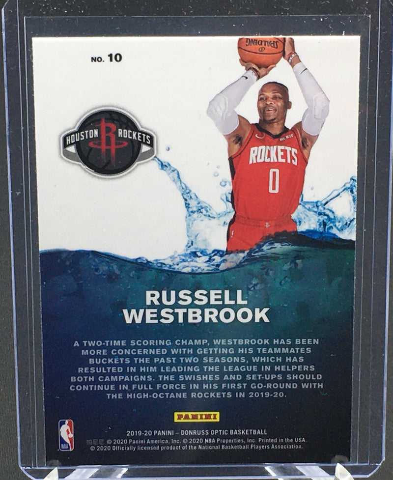 2019 PANINI DONRUSS OPTIC - SPLASH - R. WESTBROOK -