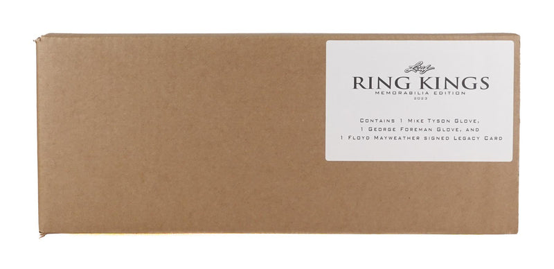 2023 LEAF RING KINGS MEMORABILIA EDITION BOX