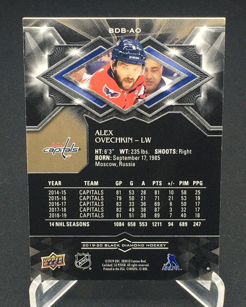 2019 UPPER DECK BLACK DIAMOND - A. OVECHKIN - #BDB-AO - #'D/99