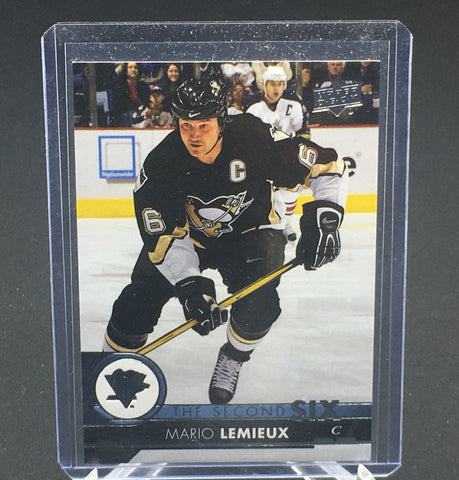 2017 UPPER DECK SERIES ONE- THE SECOND SIX  - M. LEMIEUX - #S6-12