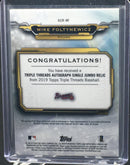 2019 TOPPS TRIPLE THREADS - SINGLE JUMBO RELIC - M. FOLTYNEWICZ - #AUR-MF - #'/99 - RELIC - AUTOGRAPH
