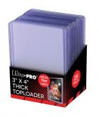 ULTRA PRO 3" X 4" 55PT TOPLOADER 25 PACK