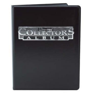 ULTRA PRO 4-POCKET COLLECTOR PORTFOLIO BLACK