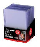 ULTRA PRO 3" X 4" 100PT TOPLOADER 25 PACK