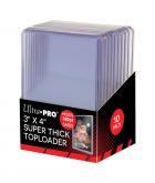 ULTRA PRO 3" X 4" SUPER THICK TOPLOADER 180PT 10 PACK