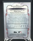 2019 TOPPS BOWMAN STERLING - I. ANDERSON -