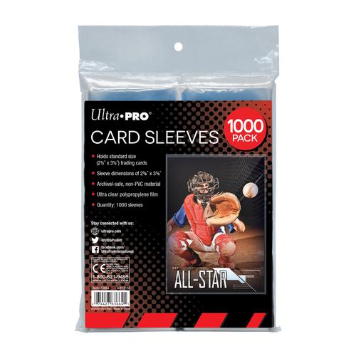 ULTRA PRO CARD SLEEVES 1000 PACK (PENNY SLEEVES)