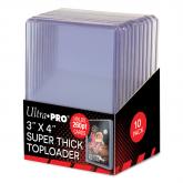 ULTRA PRO 3" X 4" SUPER THICK TOPLOADERS 260PT 10 PACK