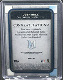 2019 TOPPS MUSEUM COLLECTION - MEANINGFUL MATERIAL RELIC - J. BELL - #MMR-JBL -  #'D/35 - JERSEY