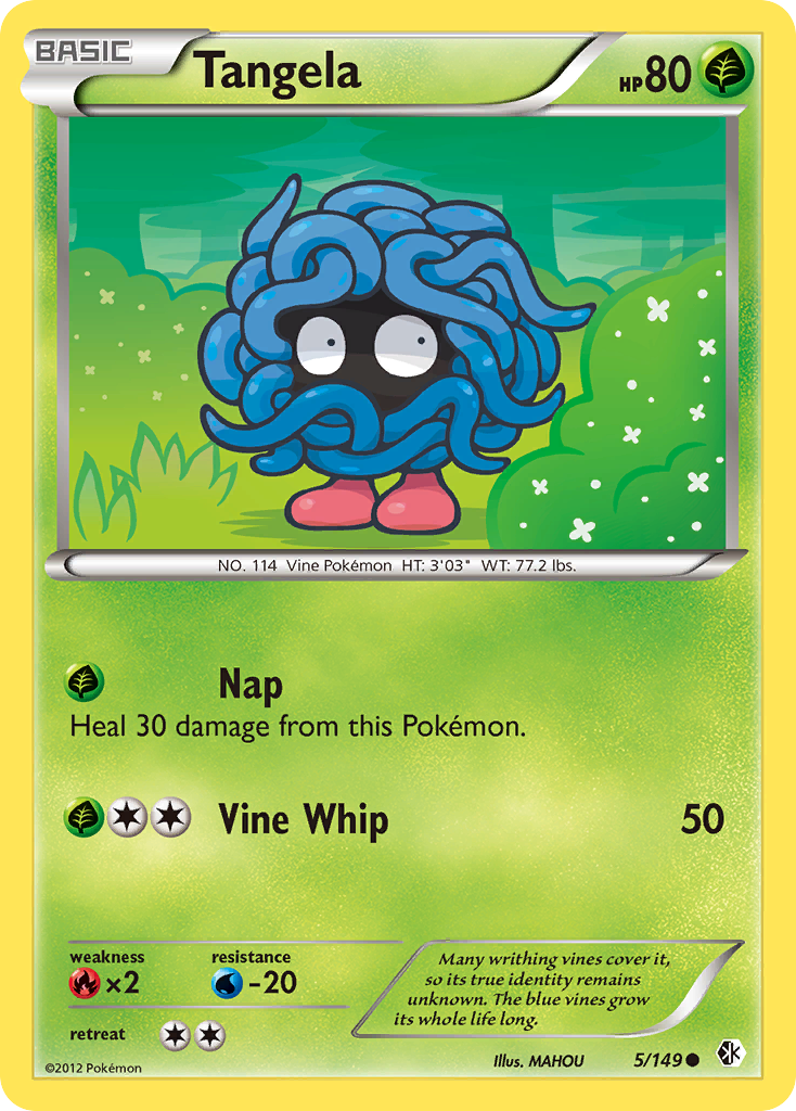 Tangela (5/149) [Black & White: Boundaries Crossed]