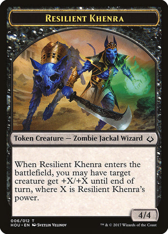 Resilient Khenra [Hour of Devastation Tokens]