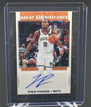 2019 PANINI HOOPS - T. PINSON -
