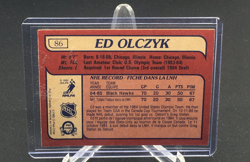 1985 O-PEE-CHEE - E. OLCZYK -