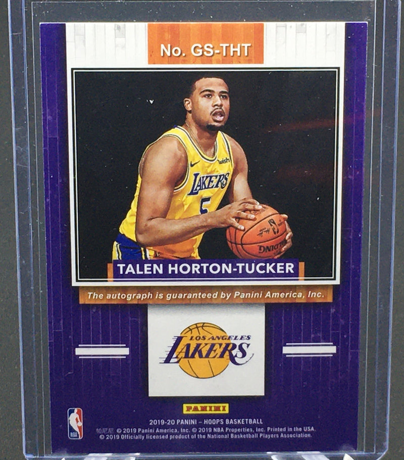 2019 PANINI HOOPS - T. TUCKER -