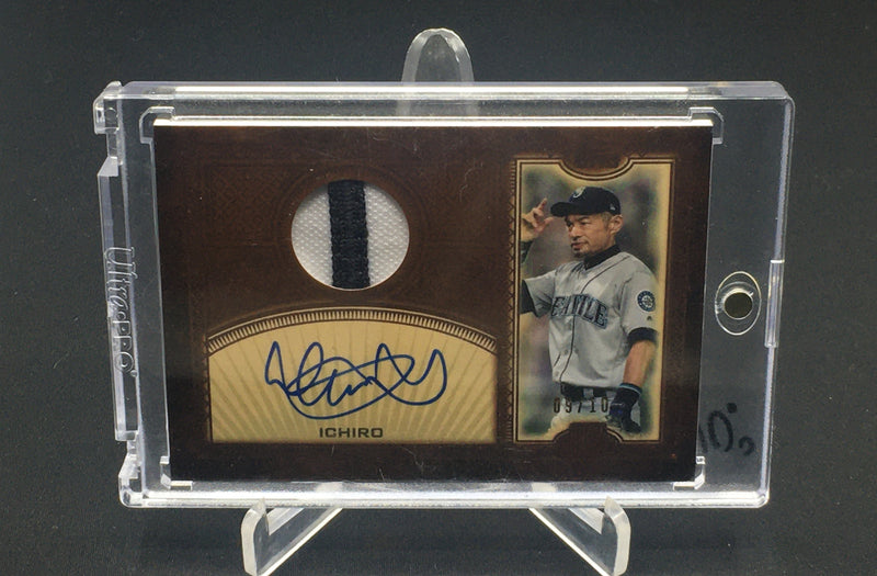 2020 TOPPS - ICHIRO - #TRAP-1 - #'D/10 - AUTOGRAPH - PATCH