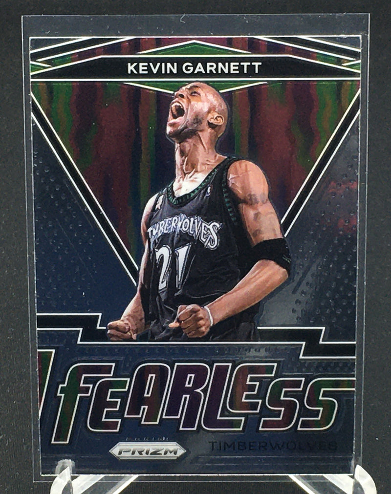 2020 PANINI PRIZM - FEARLESS - K. GARNETT -