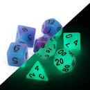 DIE HARD DICE GLOW-IN-THE-DARK DICE SETS