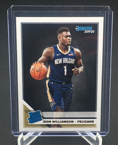 2019 PANINI DONRUSS - RATED ROOKIE  -  Z. WILLIAMSON - #201 - RC