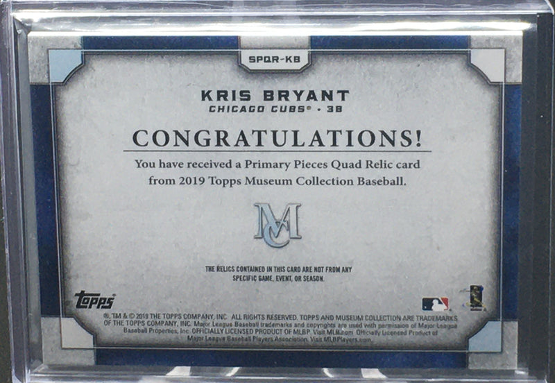2019 TOPPS MUSEUM COLLECTION - K. BRYANT -