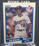 1990 FLEER - J. GONZALEZ -