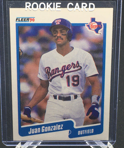 1990 FLEER - J. GONZALEZ - #297 - RC