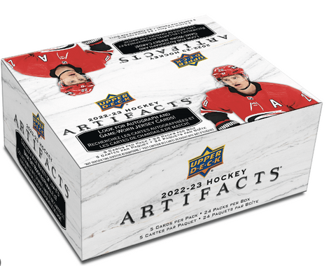 2022 UPPER DECK ARTIFACTS HOCKEY RETAIL BOX