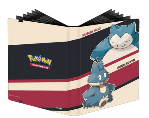 ULTRA PRO POKEMON SNORLAX & MUNCHLAX 9-POCKET PRO BINDER