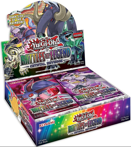 YU-GI-OH! BATTLES OF LEGEND: CRYSTAL REVENGE BOOSTER BOX