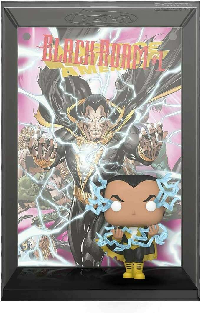 DC BLACK ADAM COMIC COVER POP