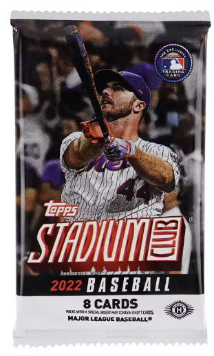 2022 TOPPS STADIUM CLUB BASEBALL HOBBY PACK