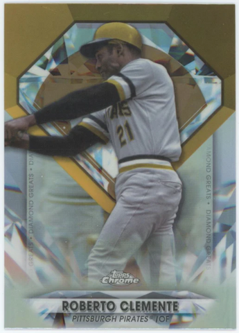 2022 TOPPS CHROME UPDATE - DIAMOND GREATS - SINGLES - #DGC1-DCG75 - YOU PICK FROM LIST