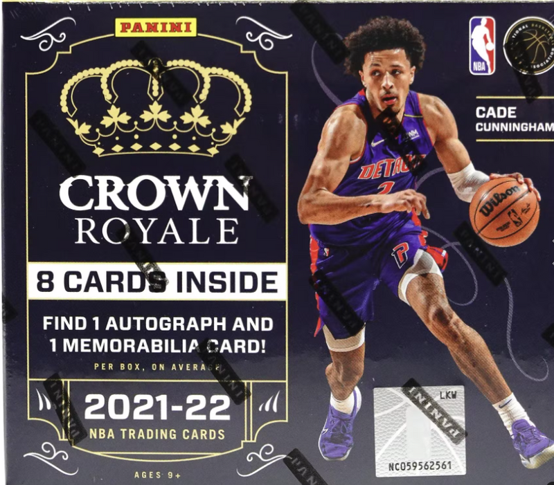 2021 PANINI CROWN ROYALE BASKETBALL HOBBY BOX