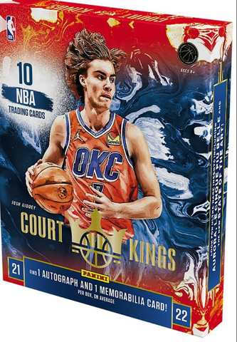 2021 PANINI COURT KINGS BASKETBALL HOBBY BOX