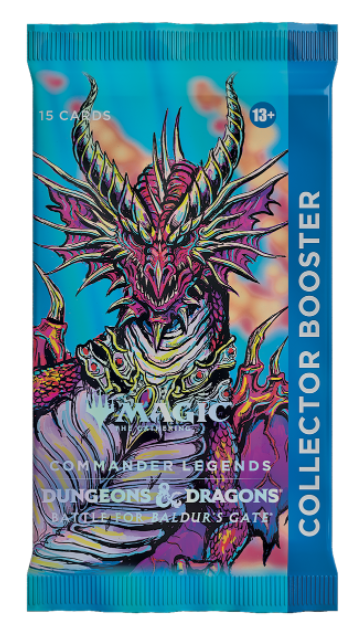 MTG COMMANDER LEGENDS: BATTLE FOR BALDUR'S GATE COLLECTOR BOOSTER PACK