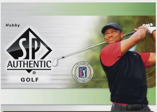 2021 UPPER DECK SP AUTHENTIC GOLF HOBBY BOX