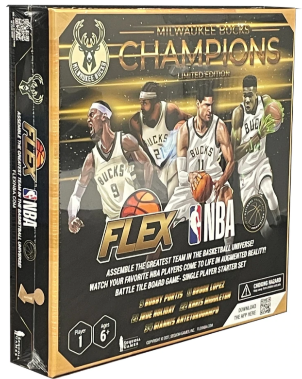 FLEX NBA MILWAUKEE BUCKS CHAMPIONS LIMITED EDITION BOX