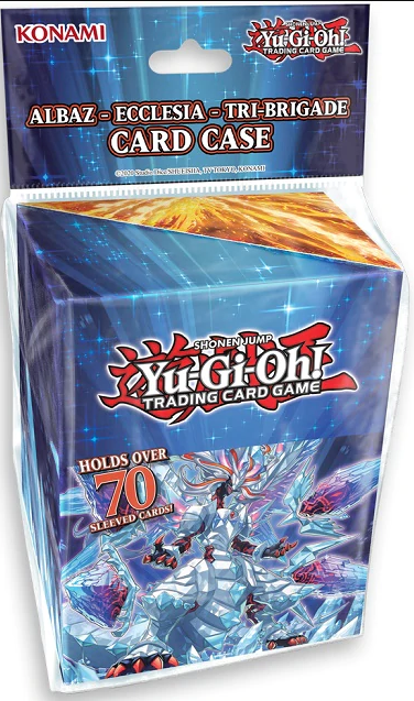 KONAMI YU-GI-OH! ALBAZ ECCLESIA TRI-BRIGADE CARD CASE DECK BOX