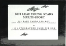 2021 LEAF YOUNG STARS MULTI-SPORT HOBBY BOX