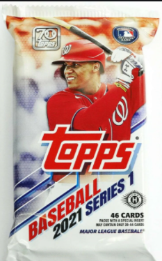 2021 TOPPS SERIES ONE BASEBALL JUMBO PACK